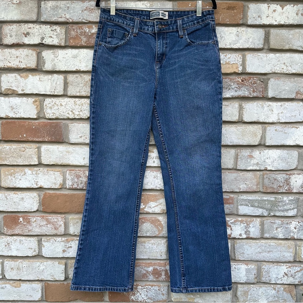 Levi Strauss Signature Midrise Bootcut 10 SHORT